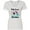 AA-White, variant on Inktastic Shark Holly Jawly Christmas Women's V-Neck T-Shirt