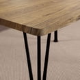 thumbnail image 5 of Furniture of America Palmer 5-Piece Dining Set, Gray and Bronze, 5 of 6