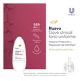 thumbnail image 3 of Desodorante antitranspirante Dove Clinical + Tono Uniforme roll on, 3 of 4
