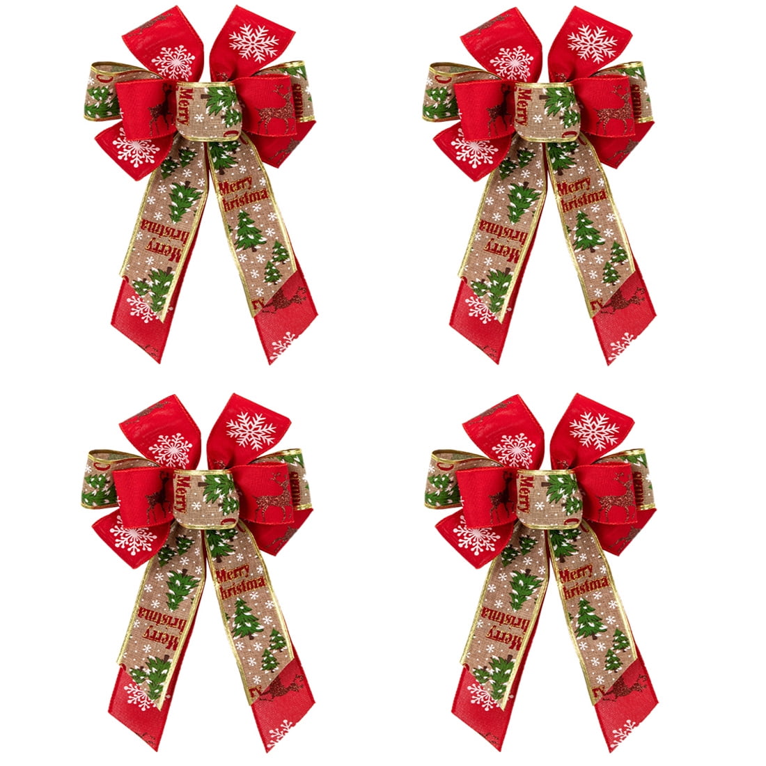 Large Outdoor Christmas Bows for Wreaths Bows for Christmas Tree