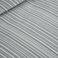 thumbnail image 5 of Mainstays Essentials Grey Stripe Pillow Sham, King 1 Pack, 5 of 8
