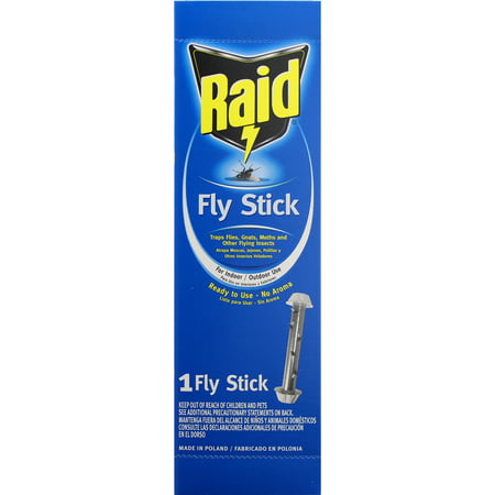 PIC FSTIK-RAID Jumbo Fly Stick (Best Way To Rid Fruit Flies)