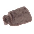 thumbnail image 4 of Bouillotte 1000 ml en PVC transparent, mignonne et portable, avec housse souple, idéale pour les étudiants., 4 of 4