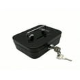 thumbnail image 4 of LNGOOR 1pc Metal Key Lock Storage Box  Money Box  Adult Security Box  Coin Safe  Cashier Box  11.5*9.9*5.8cm, 4 of 6