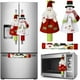 thumbnail image 1 of Funda para Manijas de Electrodomésticos Navideña, Juego de 3 Piezas, Decoración Festiva, con Diseños de Vacaciones, para Refrigerador, Horno, Lavavajillas, 32.5 x 14.9 cm, 1 of 6