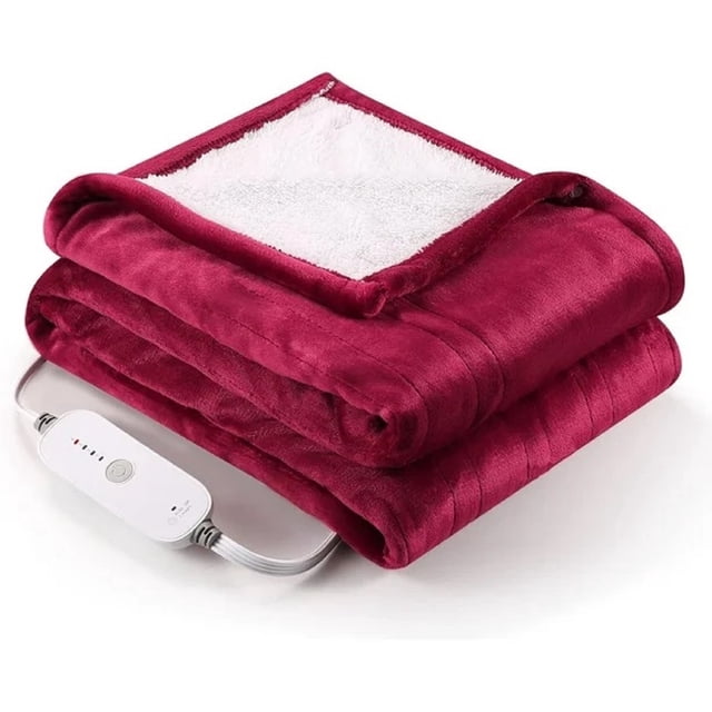 Refurbished MaxKare Electric Blanket with 4 Heating Levels & 3H Auto Off
