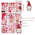 thumbnail image 3 of BNNG Valentine's Day Window Clings, Happy Valentine's Day Gnome Window Decals Stickers, Removable Pink Window Decorations for Glass Windows Holiday Home Office Decor, 3 of 6