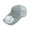 Grey, variant on Black Adult Usb Rechargeable Inflatable Fan Cap Summer Breathable Letters Sun-Shading Peaked Cap Travel