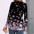 thumbnail image 3 of JGNGSHN Womens T Shirts Long Sleeve V Neck Henley Tops Casual Business Blouses Fall Fashion Cute Work Clothes, 3 of 5
