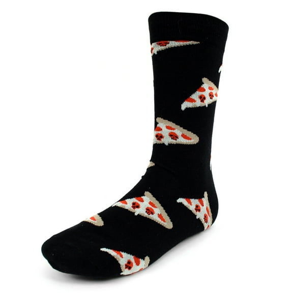 Pepperoni Pizza Novelty Socks for Men
