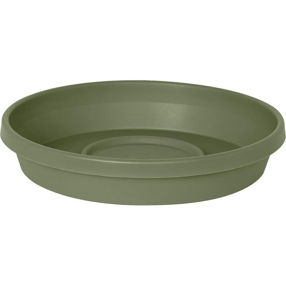 Bloem Terra Plant Saucer Tray for Planters 6-8" Living Green