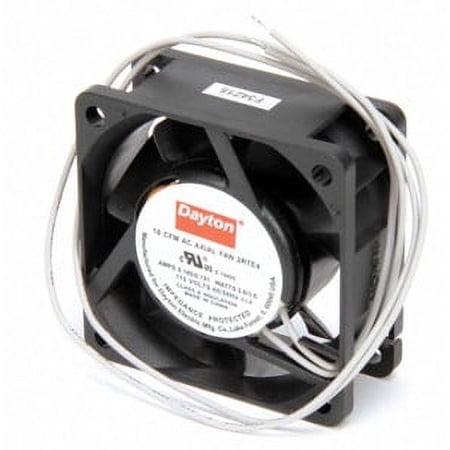 Dayton Axial Fan 115 Volts AC; 3.3 Watts; 18 CFM; Model 2RTE4