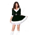 thumbnail image 5 of Disfraz de señorita Papá Noel para mujer, 5 of 5