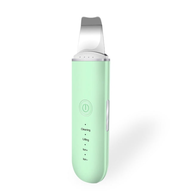 Qarigey Depurador de piel Espátula facial ajustable Removedor de espinillas recargable por USB Tratamientos faciales Verde