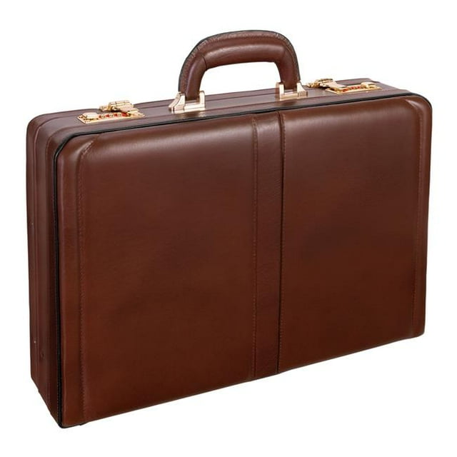 Harper- Leather Expandable Attache Case