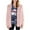 Pink, variant on Lovskoo Womens Winter Coats Faux Fur Jacket Thick Warm Long Sleeve Open Front Cardigan Long Round Neck Jacket Sky Blue