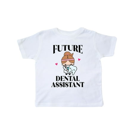 

Inktastic Future Dental Assistant Gift Toddler Toddler Girl T-Shirt