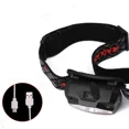 thumbnail image 3 of Linterna frontal recargable, paquete de 2 superbrillantes con linterna LED blanca y roja, 6 modos, sensor de movimiento, impermeable, pesca al aire libre, camping, correr, ciclismo, 3 of 5