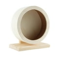 thumbnail image 1 of Rueda de hámster, rueda de ejercicio de madera para hámster, rueda silenciosa para animales pequeños. L, 1 of 9