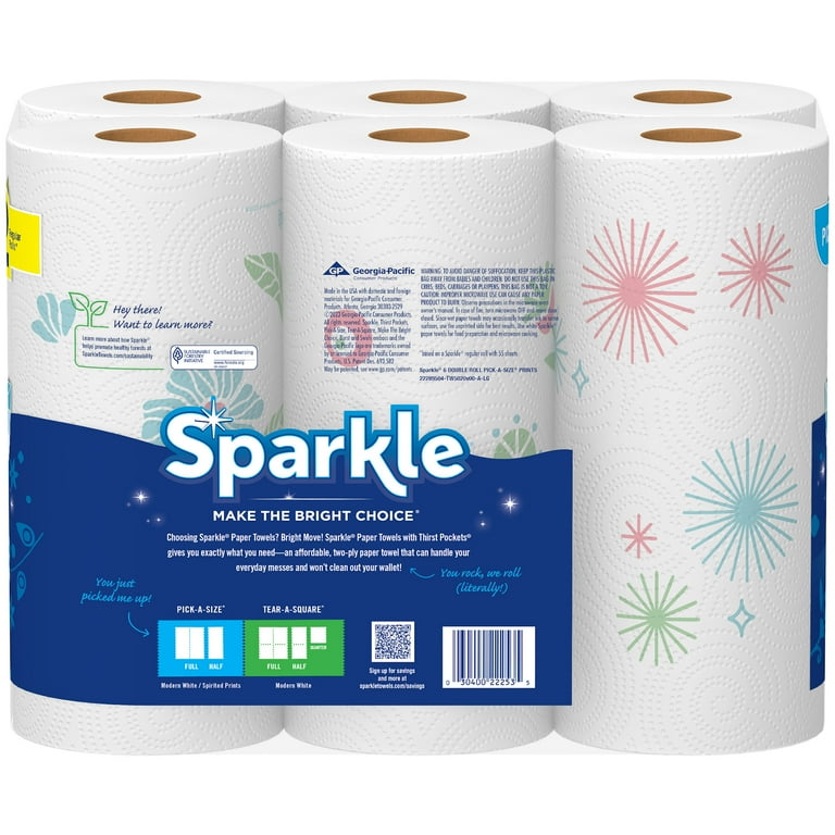 Sparkle Kitchen Hand Paper Towels, Spirited Prints, Pick-A Sparkle Kitchen Hand Paper Towels, Spirited Prints, Pick-A