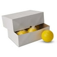 thumbnail image 5 of CHAMPRO 11" Dimple Molded Softballs for Pitching Machines, Yellow, 12 Pack, 5 of 5