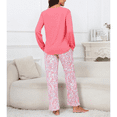 thumbnail image 7 of WQD Womens Pajama Sets 2 Piece Lounge Sets Soft Loungewear Comfy Pj Sets Long Sleeve Top and Pants Loose Sleepwear with Pockets for Fall Winter Spring, 7 of 7