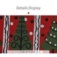 thumbnail image 3 of Yuarrent Caminos de de Navidad Tela bordada Cómodos manteles individuales resistentes al desgarro Escritorio Impreso Mantel Diseño Adornos de Kits de decoración para fiestas Corazón Yuarrent HA068983-06, 3 of 6