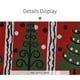 thumbnail image 5 of Inteprter Caminos de de Navidad Tela bordada Cómodos manteles individuales resistentes al desgarro Escritorio Impreso Mantel Diseño Adornos de Kits de decoración para fiestas Vela Inteprter HA068983-01, 5 of 6