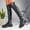 #291-Black, variant on Wowcloth Women's Stylish Over-the-Knee Boots, Comfortable Chunky Platform Heel Mid Calf Boots, Fall-Winter Warmth and Durability, Perfect for Everyday and Seasonal Outfits