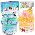 thumbnail image 1 of Kit Joytry Bunny Cloud de Toy Slime, 400 ml, antiadherente, 2 unidades, 1 of 7