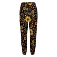 thumbnail image 5 of Women's Sweatpants, Fall Daisy Leaf Baggy Sweatpants Joggers for Women, Fall Outfits for Women 2024 Lounge Yoga Athletic Workout Pants with Pockets, 5 of 7