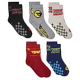 thumbnail image 1 of Calcetines Hot Wheels para niños, coche de carreras, 5 unidades, tamaño 6 — 8.5, 1 of 1