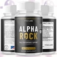 thumbnail image 3 of AlphaRock Advanced Formula Natural Supplement Pills for Max Strength 300 Capsules, 3 of 8