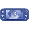 thumbnail image 2 of Nintendo Switch Lite Blue - 5.5" Touchscreen Display, Built-in Plus Control Pad, Built-in Speakers, 802.11ac WiFi, Bluetooth, Bundle with 9-in-1 Carrying Case, 2 of 6
