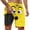 Light Yellow, variant on MAIHAN Mens Swim Trunks with Compression Liner,Quick Dry Swim Trunks|Printed Beach Board Shorts with Elastic Drawstring Waist|Lightweight Casual Summer Shorts(Pink,XXXXL)