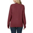 thumbnail image 2 of KOGMO Womens Casual Viscose Sweater Cardigan with Button Closure, 2 of 3