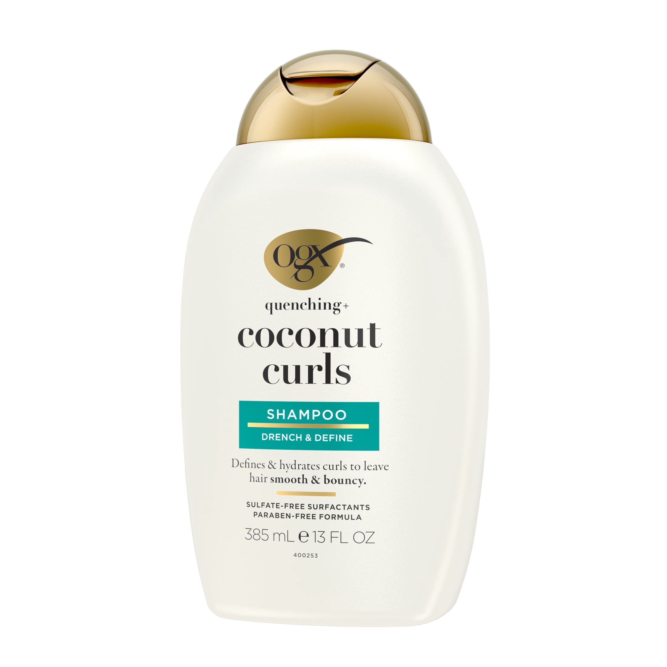OGX Quenching + Coconut Curls Shampoo, Hydrates & Defines Curls