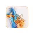 thumbnail image 5 of SPRING PARK Resin Nail Art Palette,Nail Art Painting Mixed Color Palette Gold Edge Nail Gel Color Makeup Display Board, 5 of 7