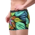 thumbnail image 3 of Kdxio Men's Boxer Briefs with Hippie Style Print - Comfortable and Breathable Underwear for Everyday Wear, 3 of 7