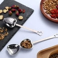 thumbnail image 3 of Guardoinrt 50pack/lot Taste Of Tea Stainless Steel Tea Strainer Spoon Non-toxic Tea Infuser Type 1 1Set, 3 of 6