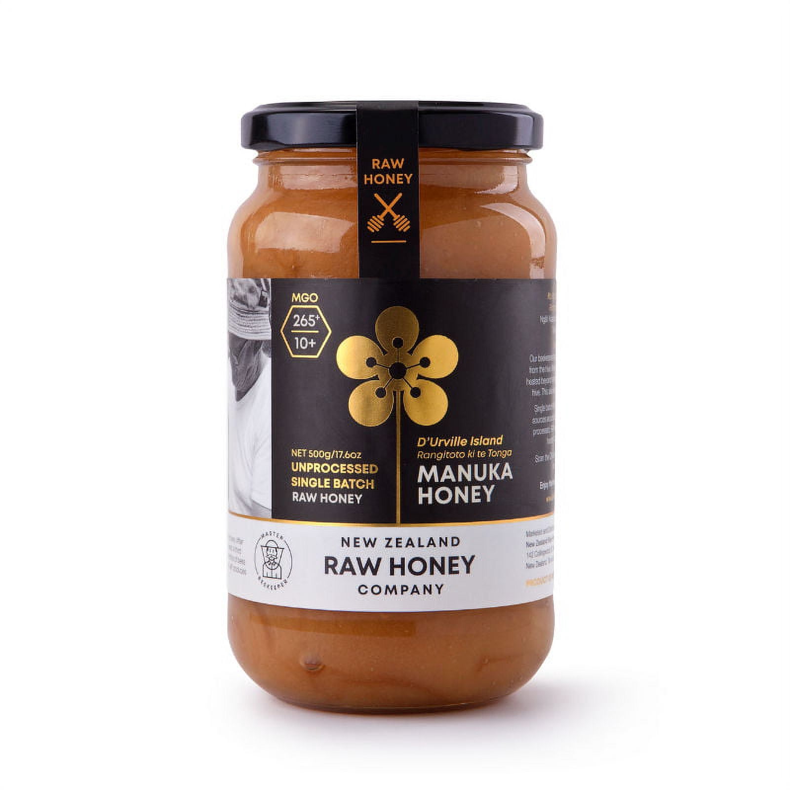 RAW - D’Urville Is. Manuka MGO 265+