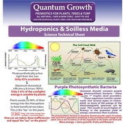 Quantum Growth Organic Light Plant and Soil Microbes 1 Gallon