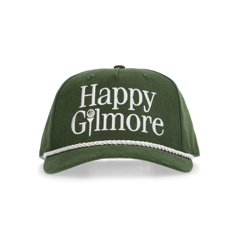 Happy Gilmore Men's Adjustable Snapback Hat Green photo 2