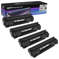 thumbnail image 1 of Speedy Inks Compatible Toner Cartridge Replacement for Canon 137 (Black, 4-Pack), 1 of 10