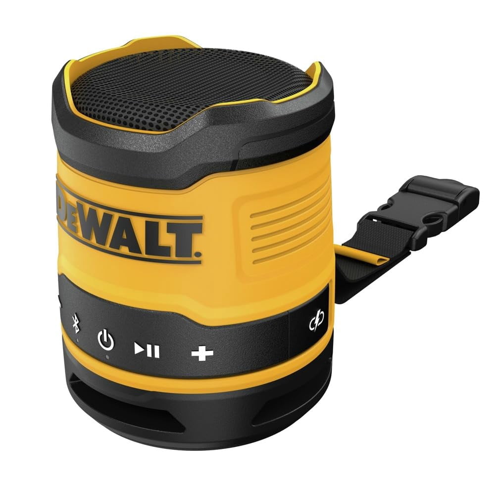 DeWalt DCR008 Rechargeable USB-C Bluetooth Speaker - Quantity 1