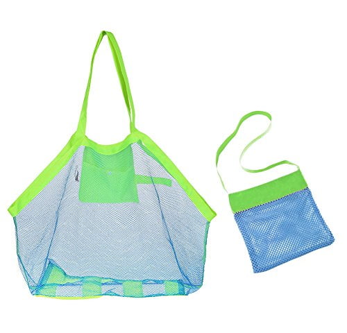 small mesh beach bag