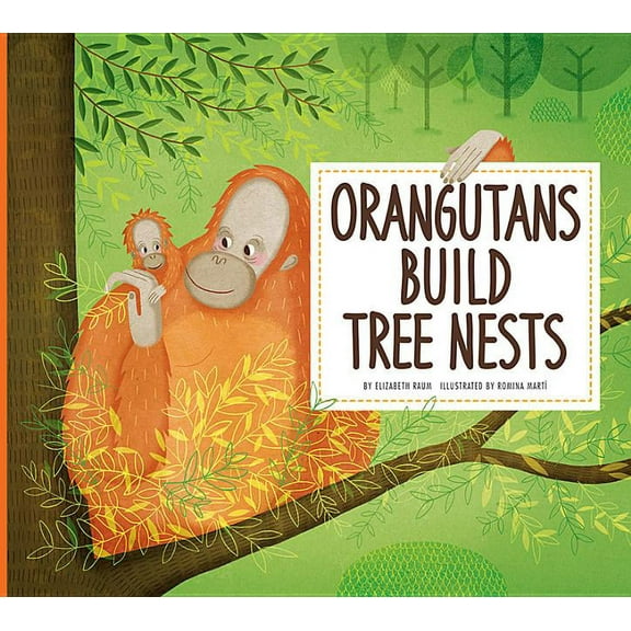 Animal Builders: Orangutans Build Tree Nests (Paperback)