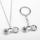 thumbnail image 2 of Controlador de videojuegos llavero creativo metal volante manipulador collar accesorios en stock huangjie unisex, 2 of 2