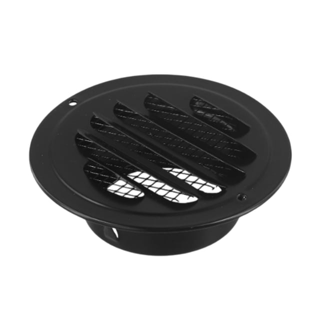 Grille d'Aération Ronde en Acier Inoxydable 70-200mm Protection contre les Insectes Outil de Ventilation pour Mur Extérieur Maison