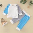 thumbnail image 2 of LUOGENLI Girls Summer Outfits Size 6/7 Toddler Girls Boys Winter Long Sleeve Tops Pants 2pcs Outfits Clothes Set for Babys Clothes Underwear Set 3-6 Months, 2 of 4